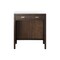 James Martin Vanities Addison 30in Countertop Unit, Mid-Century Acacia w/ 3 CM White Zeus Quartz Top E444-CU30-MCA-3WZ - alternate 1